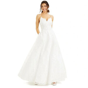 Say Yes to the Prom Embroidered Gown